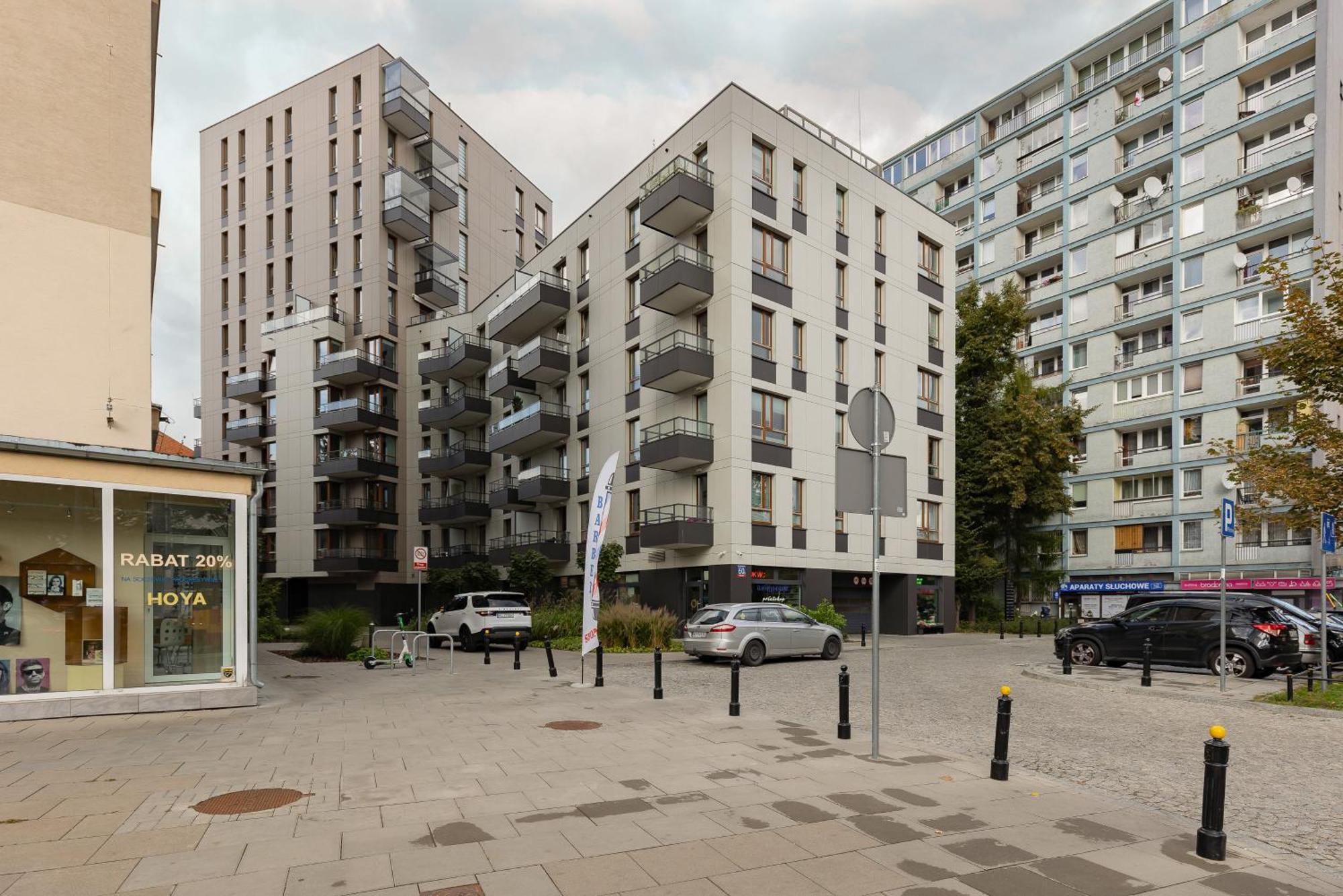 Srodmiescie Warsaw Muranow Apartments With Parking By Noclegi Renters Exterior photo